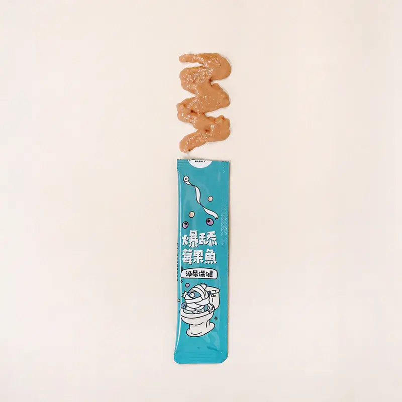 爆舔莓果魚肉泥條 (泌尿保健):圖片 2